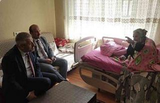 Sağlık Müdürü Dr. Fevzi Yavuzyılmaz 110 yaşındaki...