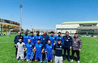 Şahinbey Ampute ikinci yarıya farklı başladı