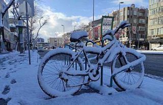 Sakarya güne karla uyandı