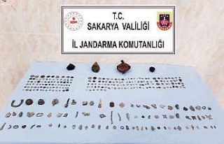 Sakarya’da 201 adet tarihi sikke ele geçirildi:...