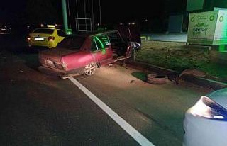 Salihli’de trafik kazası: 2 yaralı