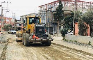 Samandağ’da üst yapı çalışmaları