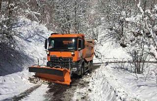 Samsun’da 25 kırsal mahalle yolu ulaşıma kapalı