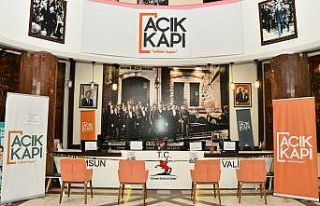 Samsun’da ’Açık Kapı’ 11 bin vatandaşa hizmet...