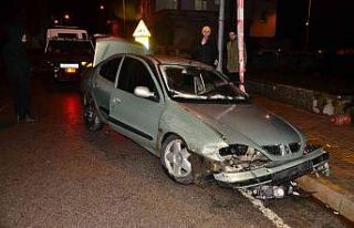 Samsun’da trafik kazası: 1 yaralı