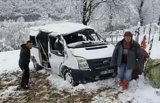 Samsun’un Yakakent ilçesinde meydana gelen öğrenci...