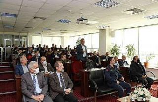 Sancaktepe`de mart ayı muhtarlar toplantısı gerçekleştirildi