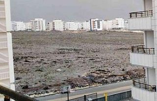 Şanlıurfa’da dolu ve yağmur etkili oldu