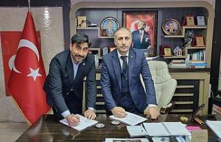 Sarız Belediyesi’nde imzalar atıldı