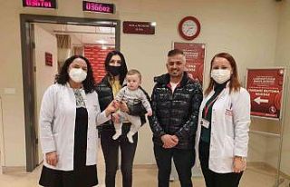 Savaş bölgesinden gelen Ukraynalı bebek Ordu’da...