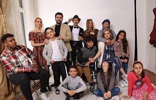 Savaş mağduru çocuklar hayat hikayelerini sahneye...