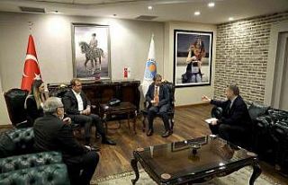 Seçer, AB Türkiye Delegasyonu ile bir araya geldi