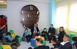 Şehit Kansu Küçükateş’in adı kütüphanede...
