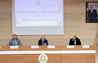 Selçuk Üniversitesinde öğrenci - mezun buluşması