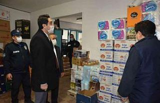 Selendi’de Kaymakam Yıldırım’dan stok uygulaması