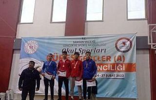 SEM güreş sporcuları Samsun’dan derecelerle döndü