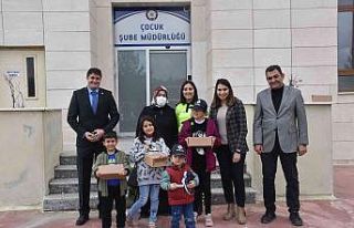 Siirt polisi, özel gereksinimli öğrenci için etkinlik...