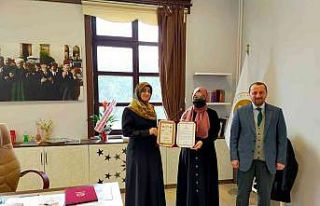 Simav’da hafız öğrencilere belgeleri teslim edildi