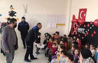 Sincan zabıtasından miniklere mesleki eğitim