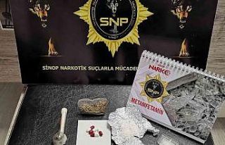 Sinop’ta uyuşturucu operasyonu