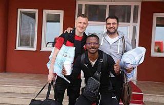 Sivasspor kafilesi Giresun’a gitti