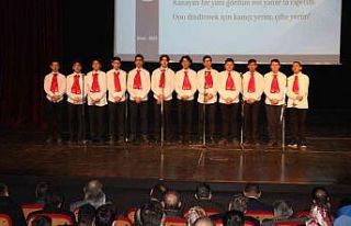 Sivas’ta Mehmet Akif Ersoy anıldı