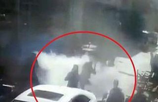 Sobadan sıçrayan alevler hastanelik etti: O anlar...