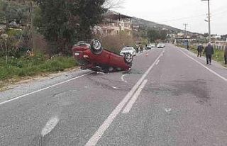 Söke’de trafik kazası: 1 yaralı