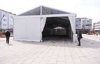 Sorgun Belediyesi günlük 500 kişiye iftar yemeği...