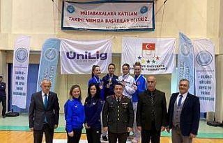 SUBÜ’lü karatecilerden 4 madalya