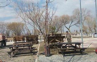 Sultan Sazlığı Milli Parkı Mesire Alanları bakıma...