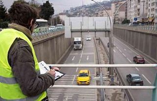Sürdürülebilir ulaşım ana planı için saha çalışmalarına...