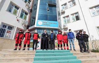 Tahmazoğlu deprem tatbikatına katıldı