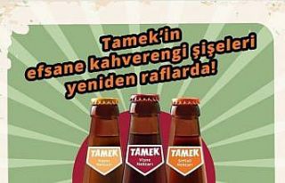 Tamek’in nostaljik kahverengi şişesi yeniden raflarda