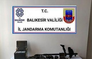 Tarihi eser kaçakçılarına jandarmadan operasyon