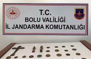 Tarihi eser ve uyuşturucu operasyonunda 2 kişi gözaltına...