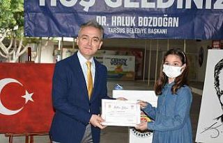 Tarsus Belediyesinin akademi kursiyerleri sertifika...