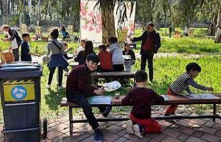 Tarsus Gençlik Kampı’nda sanat etkinliği