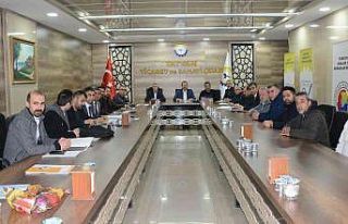 Tatvan Küçük Sanayi Sitesinin sorunları görüşüldü