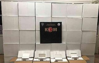 Tekirdağ’da 1 milyon 750 bin makaron ele geçirildi