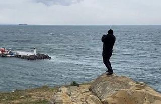 Tekirdağ’da şiddetli fırtına: Çekim yapan gazeteciler...