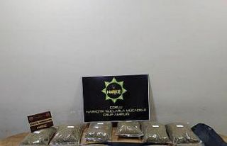 Tekirdağ’da torbacı operasyonu: 13 kilo uyuşturucu...