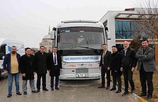 Tekstil firmalarından Van OSB’ye otobüs