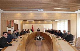 Tercan’da İlçe İdare Şube Başkanları Toplantısı...