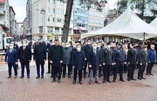 Terme’de 18 Mart töreni