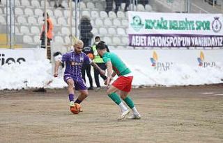 TFF 2. Lig: Afyonspor:2 - Diyarbekir Spor:0
