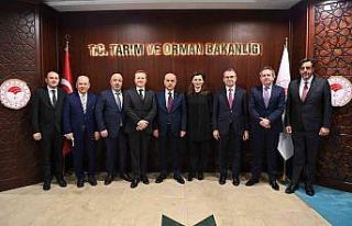 TGDF’den Bakan Kirişçi’ye ziyaret