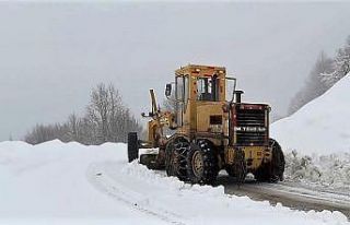 Tokat’ta 60 köy yolu kapalı