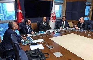 TSO Başkanları mecliste istişare toplantısı gerçekleştirdi