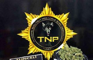 Tunceli’de uyuşturucu operasyonu: 3 gözaltı
